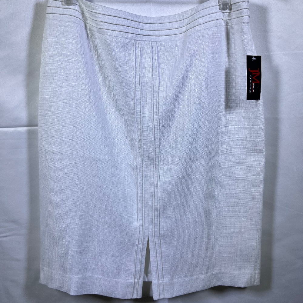 John Meyer Studio Women’s Front Slit Knit Skirt Size 10: NWT